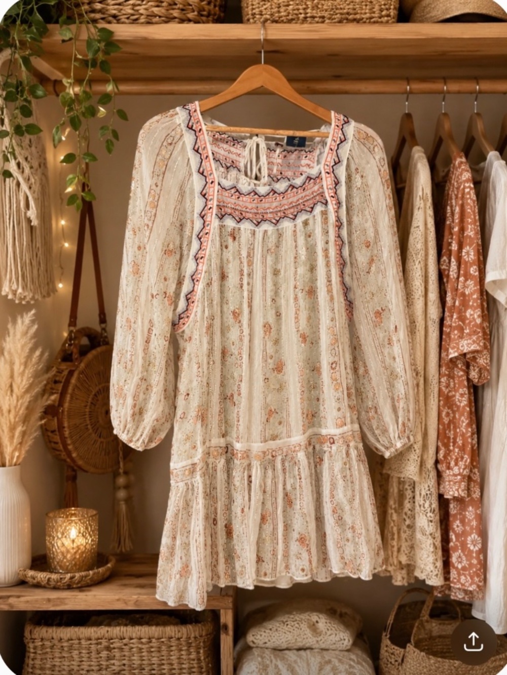 FREE PEOPLE Boho Dress - Picture 2 of 16